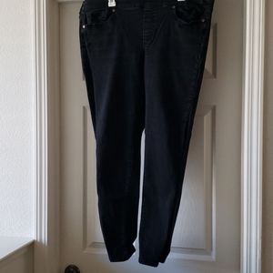 Maurices black jean jeggings
